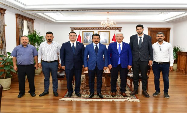 TVHB Merkez Konsey Başkanı Ali Eroğlu ve TVHB Konsey Sekreteri Prof. Dr. Hüsamettin Ekici ilimize geldiler.